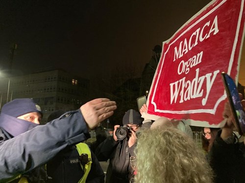 Protest po uzasadnieniu Trybunału Konstytucyjnego ws. aborcji