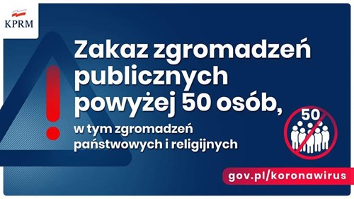 zakaz zgromadzeń publicznych