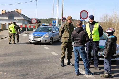 Wojska Obrony Terytorialnej na granicy