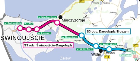 S3 Świnoujście - Troszyn