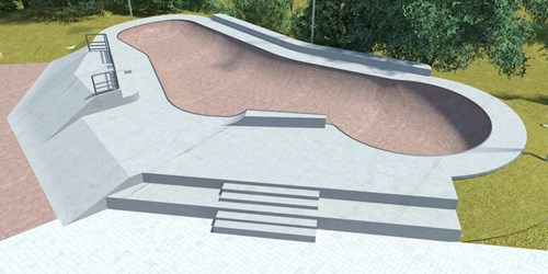 Skatepark na osiedlu Majowym