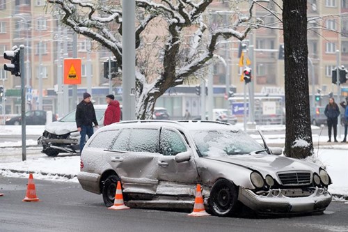 Wypadek na placu Żołnierza w Szczecinie