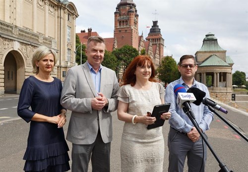 Konferencja lewicy w Szczecinie