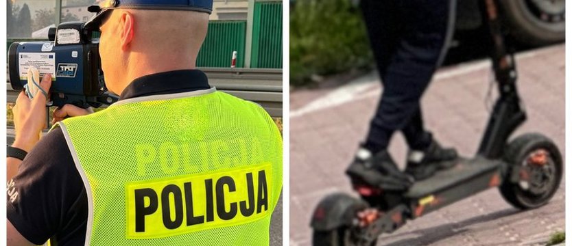 Nastolatek na hulajnodze zderzył się z rowerzystką. Oboje trafili do szpitala