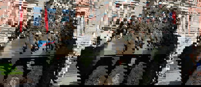 Piknik wojskowy w Święto Wojska Polskiego