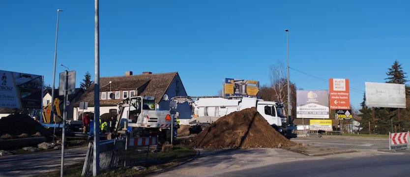 Utrudnienia w Policach przez awarię wodociągu