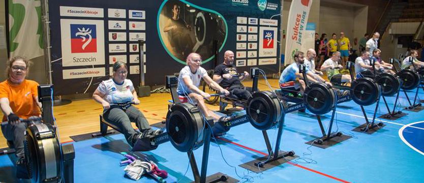 Wioślarstwo. Setka na ergometrze