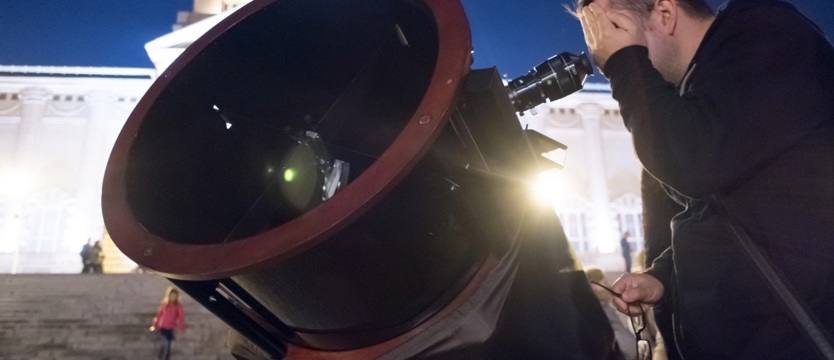 Z astronomią w Zalesiu
