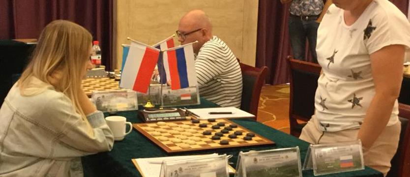 Warcaby. Sadowska - Tansykkużyna o mistrzostwo świata