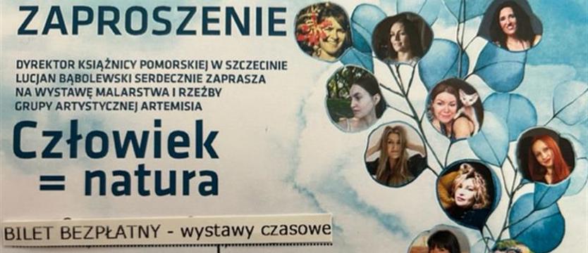 „Człowiek = Natura” w Książnicy Pomorskiej