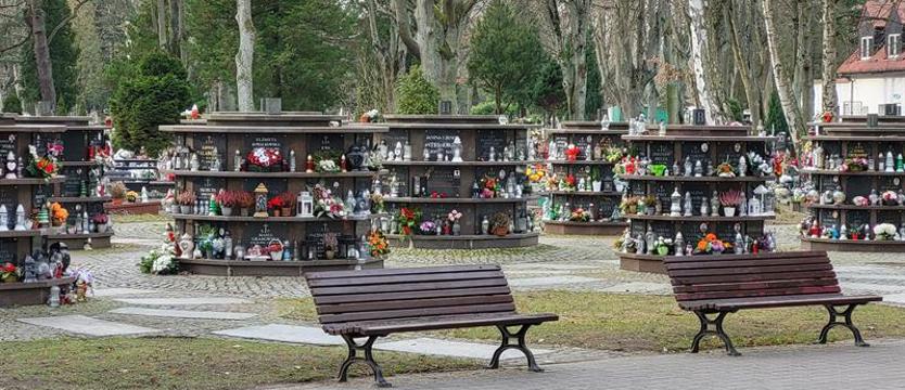 Tylko pochówki ziemne. Zabrakło miejsc w kolumbariach