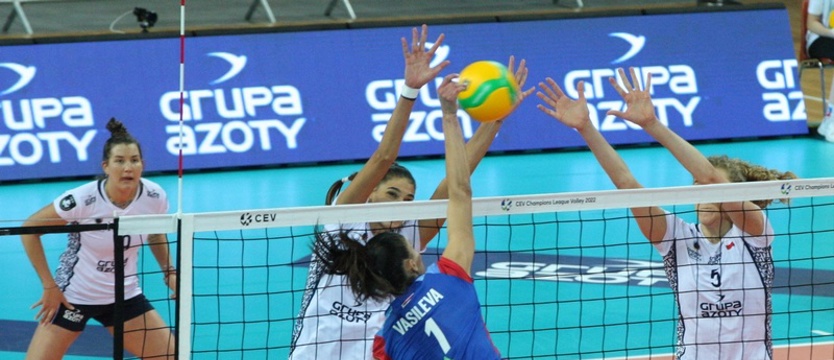 Siatkówka. Spacer Chemika w Lidze Mistrzyń