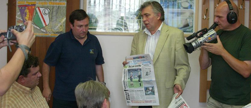 Piłka nożna. Show Milara, show na konferencji