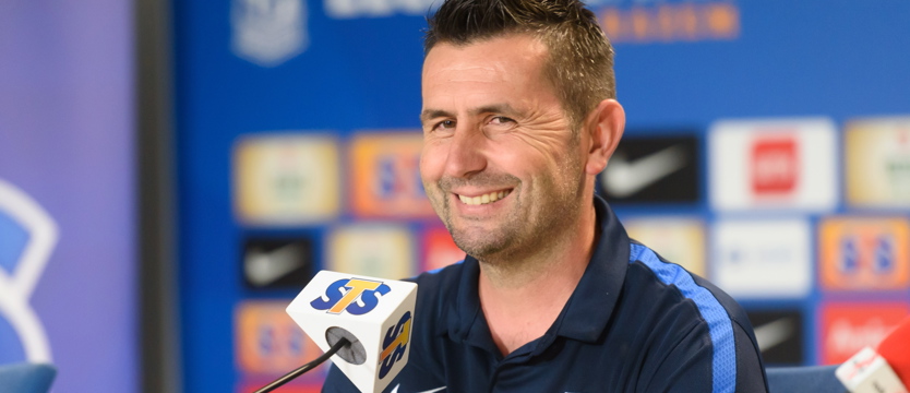 Piłka nożna. Bjelica przed meczem z Pogonią