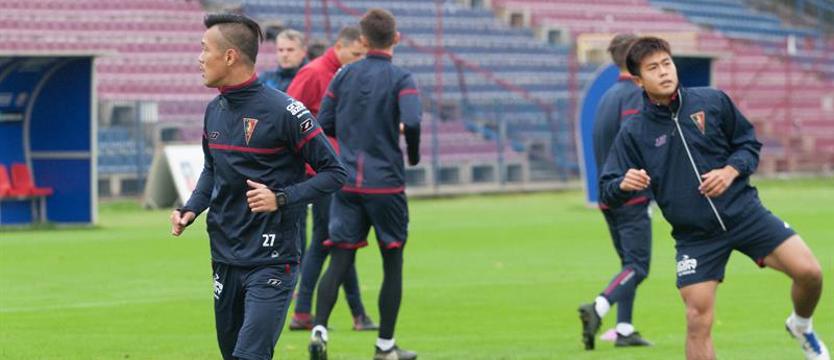 Piłka nożna. Z Akahoshim na Legię