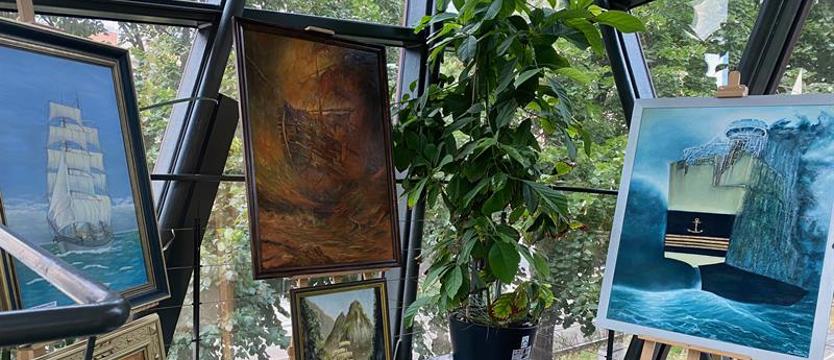 Wystawa obrazów w szczecińskim Centrum Informacji Turystycznej