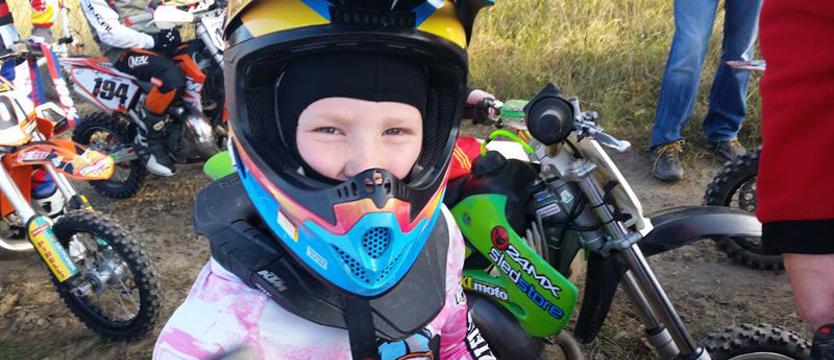 Motocross. 7-latek na motorze