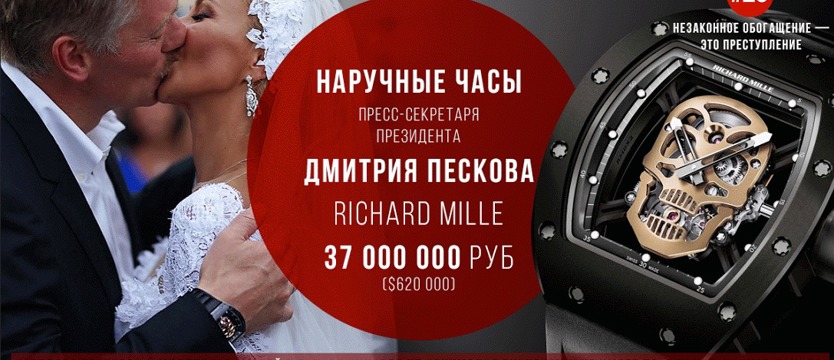 Urzędnik z zegarkiem za pół miliona euro