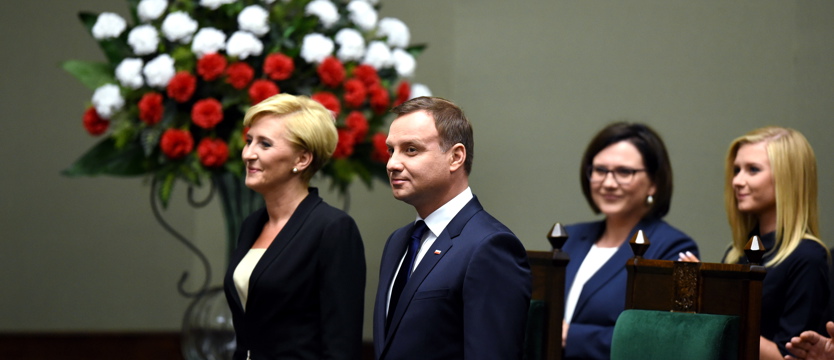 Nowy prezydent zaprzysiężony
