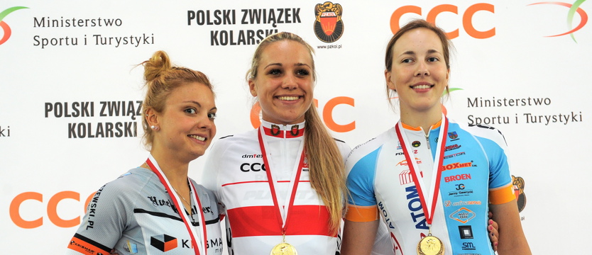 Kolarstwo torowe. Złoto Wojtyry, srebro Zielińskiego