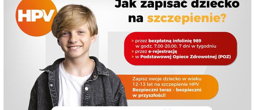 Szczepienia przeciwko HPV - dobrowolnie i bezpłatnie