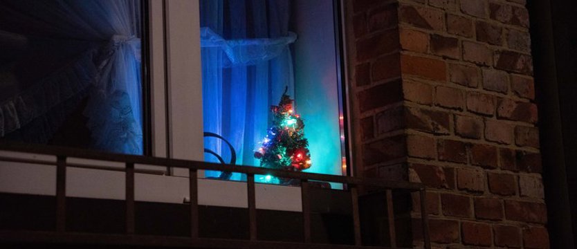 Rozświetlone okna i balkony - tak szczecinianie przygotowali się na święta