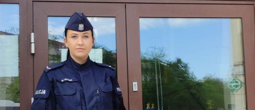 Policjantka poszła pobiegać. Złapała poszukiwaną
