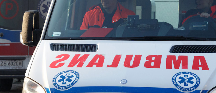 Rusztowanie zawaliło się na robotników przy al. Wojska Polskiego