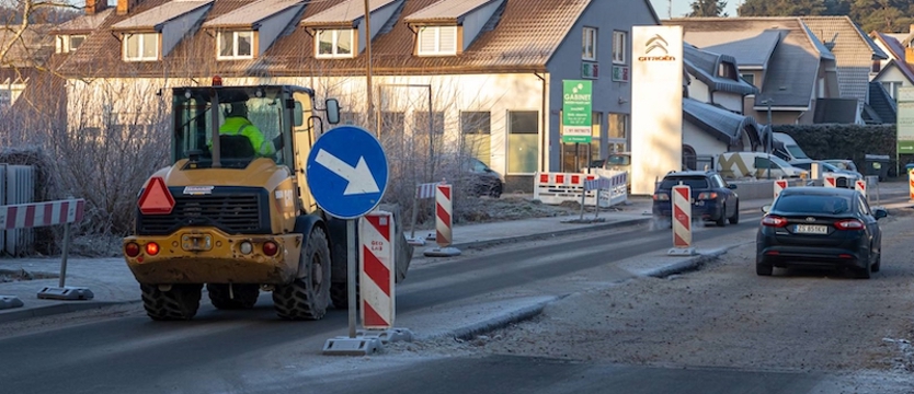 Przebudowa Modrej i Koralowej coraz bliżej końca