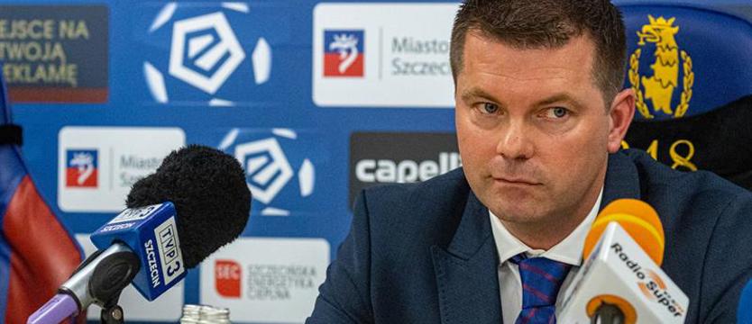 Piłka nożna. Powitanie nowego trenera Pogoni Jensa Gustafssona