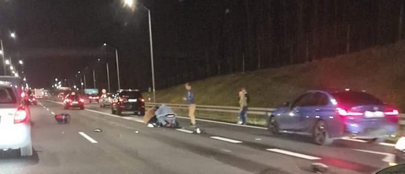 Śmiertelny wypadek na A6. Nie żyje motocyklista