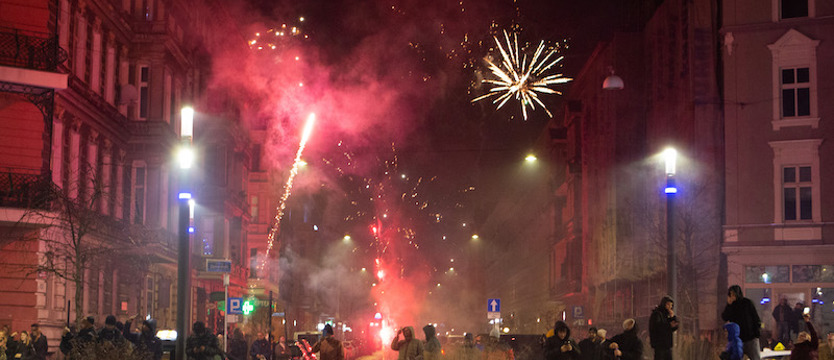 Szczecinianie przywitali 2024 rok