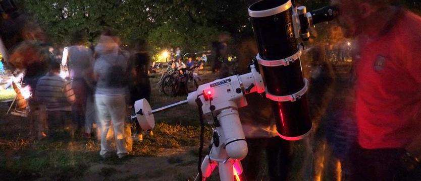 Wypatrywali spadających gwiazd