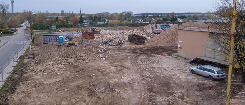 Przy budowie biokompostowni