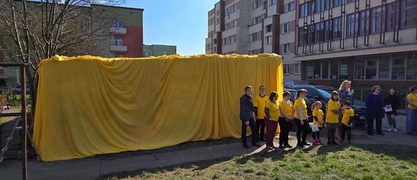 O marzeniach dzieci z zespołem Downa. Nowy mural w Szczecinie