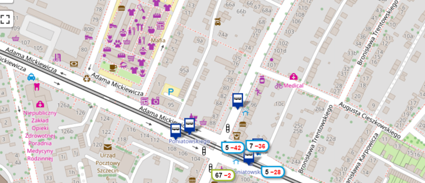 Poranne kłopoty pasażerów