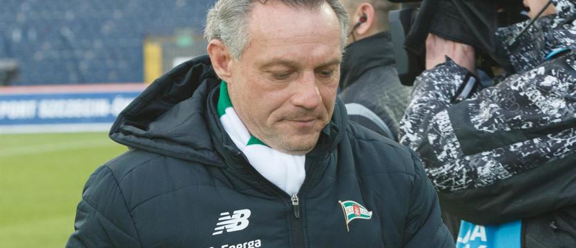 Piłka nożna. Nowak przed meczem z Pogonią