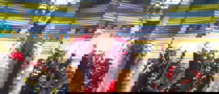 Kolarstwo torowe. Brąz Miłka