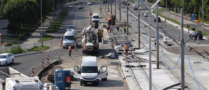 Torowisko w ul. Energetyków prawie gotowe. Rondem Portowców bez przeszkód od wtorku