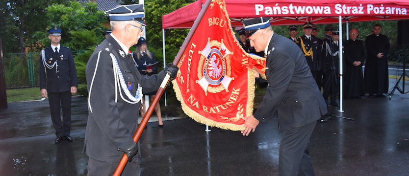 75-lecie OSP w Bielkowie. Z nowym sztandarem i podwodnym dronem