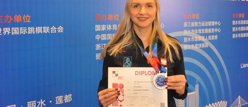 Warcaby. Sadowska wicemistrzynią świata