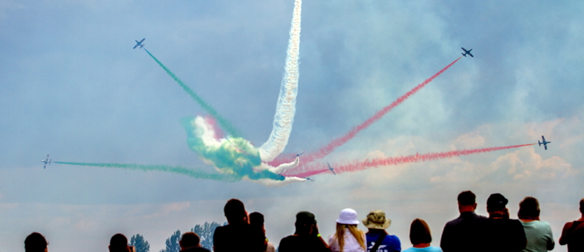 Tłumy na Air Show w Radomiu