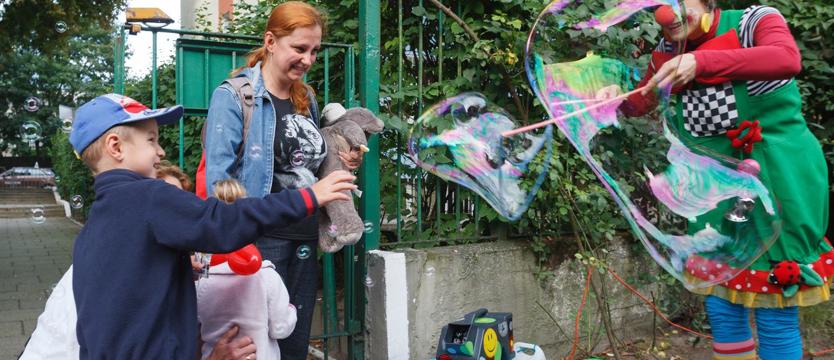 Pierwszy dzień w przedszkolu