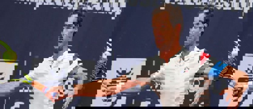 Tenis. Gasquet nie narzeka na zimno