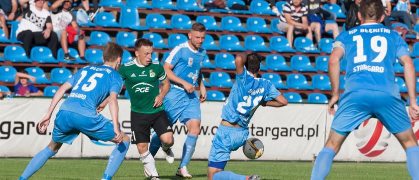 Piłkarska sobota. Błękitni pod ścianą