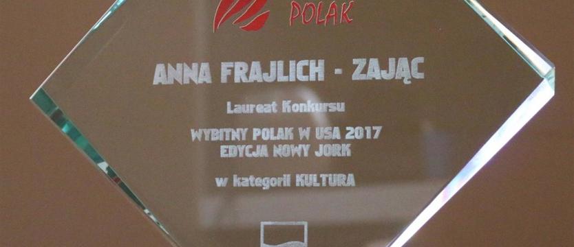 Anna Frajlich uhonorowana