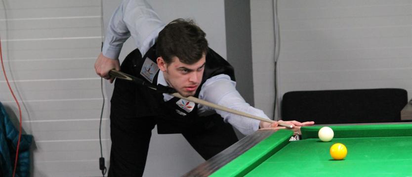 Bilard. Srebro Pawła Rogozy