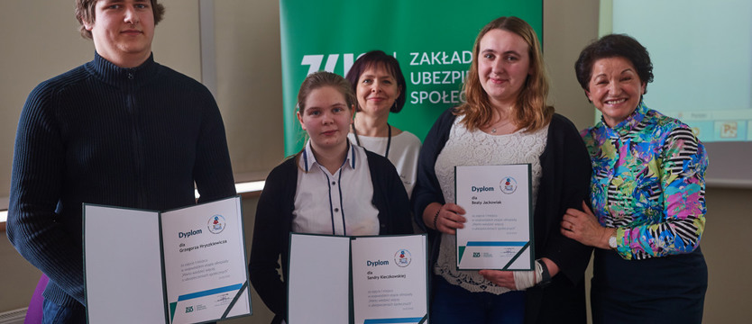 Uczniowie z Gryfic w finale Olimpiady ZUS