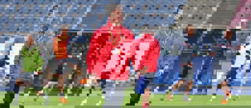 Piłka nożna. Ostatni trening przed Termaliką