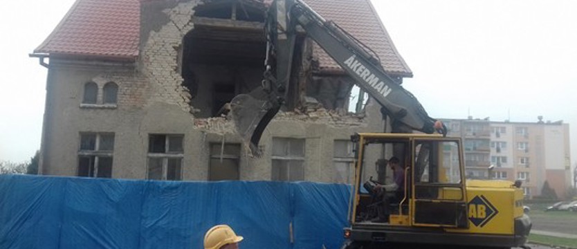 Tajemnicza rozbiórka w centrum Gryfina?